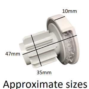 Control Mechanism & chain for Laura Ashley/Benthin Type 38mm Roller Blinds